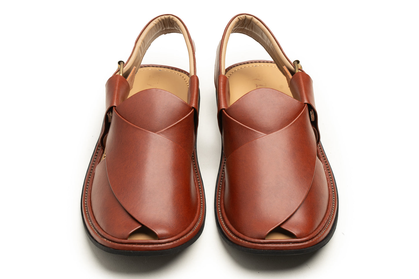 Round Shaped Saplay - Brown