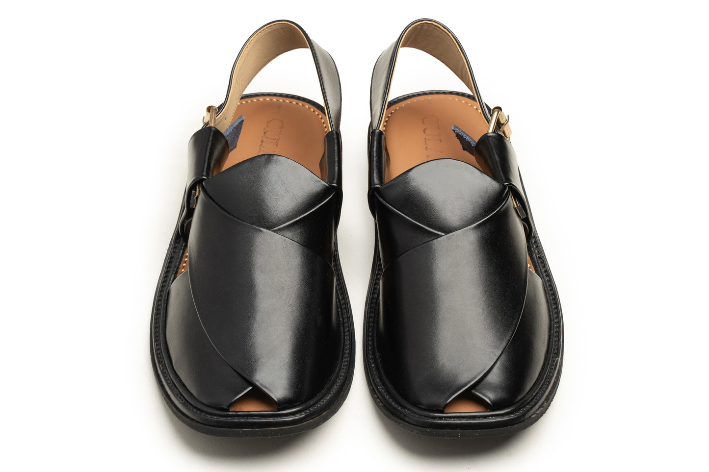 Round Shaped Saplay - Jet Black