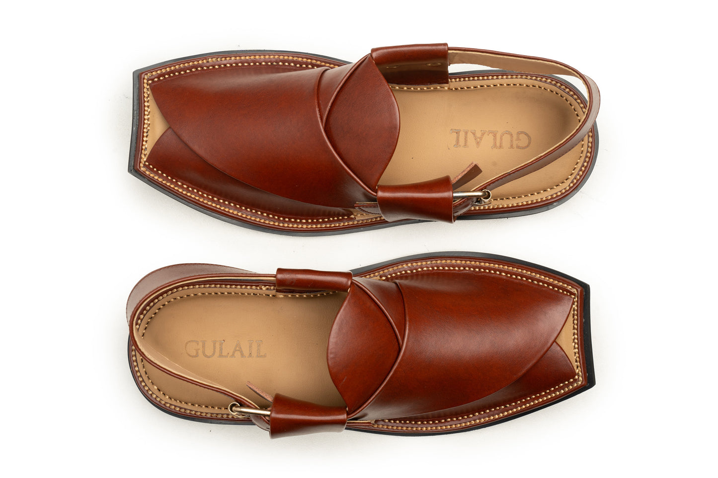 Cut Shaped Saplay - Brown