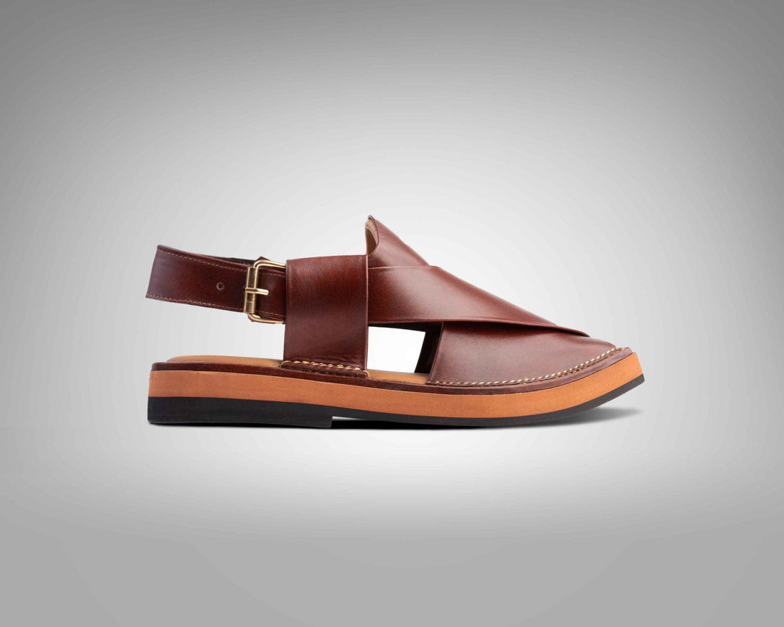 Exquisite Elegance with Kaptaan Charsadda Chappal